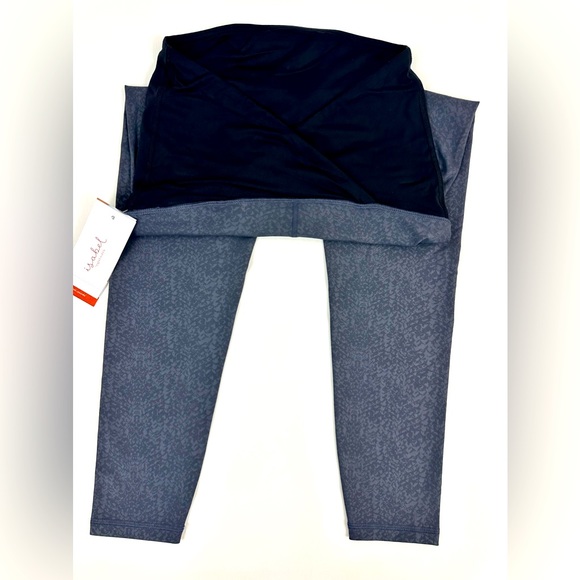 Over the belly Active Maternity Gray Leggings Back Support Isabel Matern… - Picture 5 of 10